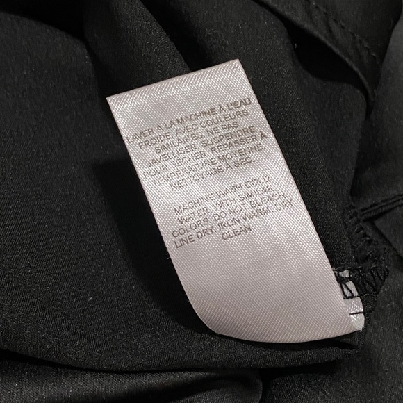 Dynamite Black Satin Midi Slip Dress - Picture 9 of 9